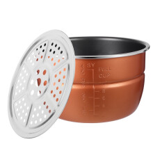 Nonstick Rice Cooker Replacement Pot Aluminum Inner Cooking Pan with Measurement Marks