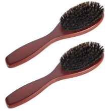 ACDANC Boar Bristle Hair Brush – Smoothing, Soft Bristles & Massage Design, Compatible with All Hair Types