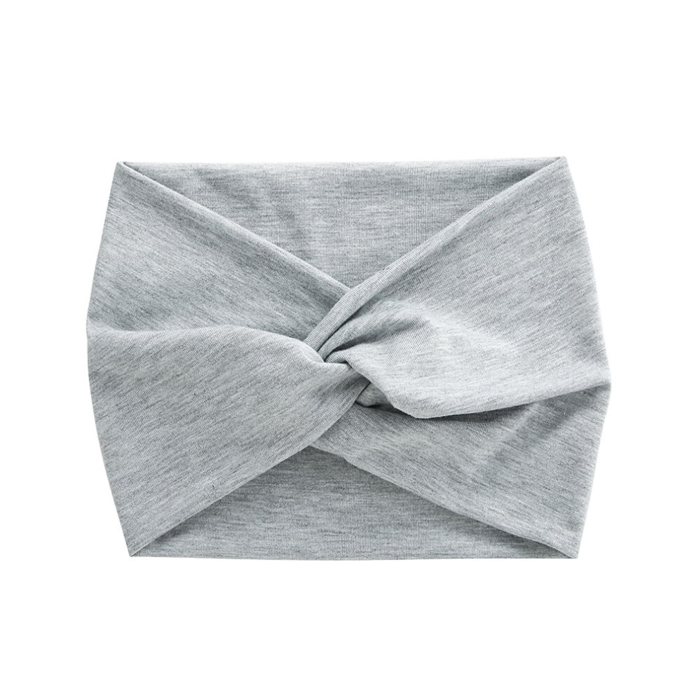 Unisex 1Pc Extra Wide Headbands For Women, 7'' Large Turban Knotted Bandana Head Bands For Women Non Slip, Boho Headbands For Women's Hair