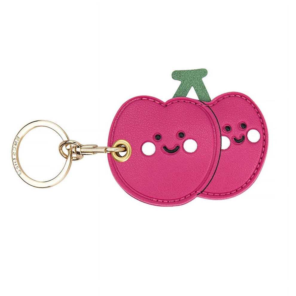 Leather Anti-Lost Keychain Casfor Airtags Tracker Holder, Anti-Drop Scratch Cute Keychain Airtag Holder For Men Women 9422877450039