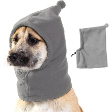 Winter Dog Head Wrap – Thick, Warm Ear Muffs for Large Dogs | Cozy Hiking/Camping Hat | Funny Cold-Weather Ear Cover