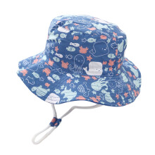 Kids Summer Hat For Boys 2-4 Years Lightweight Fisherman Cap Toddler Sun Wide Brim Outdoor Casual Daily Wear Leisure 2-4Y