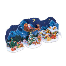 Vánoční přání s obálkou a poznámkovým blokem, ručně vyrobené festivalové blahopřání, stylové dárky, pohlednice, bytová dekorace