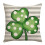 Housse de coussin trèfle pour la Saint-Patrick, 45 x 45 cm 1
