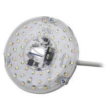 Einbauleuchte für Deckenventilatoren, Ersatzlampe, 15 W, verstellbare LED-Lampe, Aluminiumstruktur, 110 V