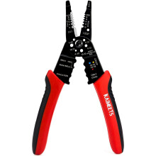 Wire Stripper 10-22 AWG Wire Splicer Cable Stripper Multipurpose Wire Stripping Tool Electrical Wire Pliers with Screw Cutter