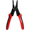 Wire Stripper 10-22 AWG Wire Splicer Cable Stripper Multipurpose Wire Stripping Tool Electrical Wire Pliers with Screw Cutter 1