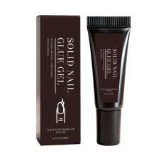 Semi-Solid Nail Glue for Press-On Nails – Super Strong, Quick-Drying, No UV Lamp Needed, Compatible with Fake Tips
