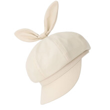 Cappello da pittore per ragazze, berretti francesi, berretti con orecchie di coniglio per vacanze, fotografia, cappello da pittore con orecchie di