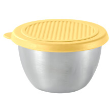 Reusable Leakproof Stainless Steel Ketchup Container for Lunch Box, Salad Dressing – Compatible with Standard Lunch Boxes, 2.36x1.42", 1 Pc