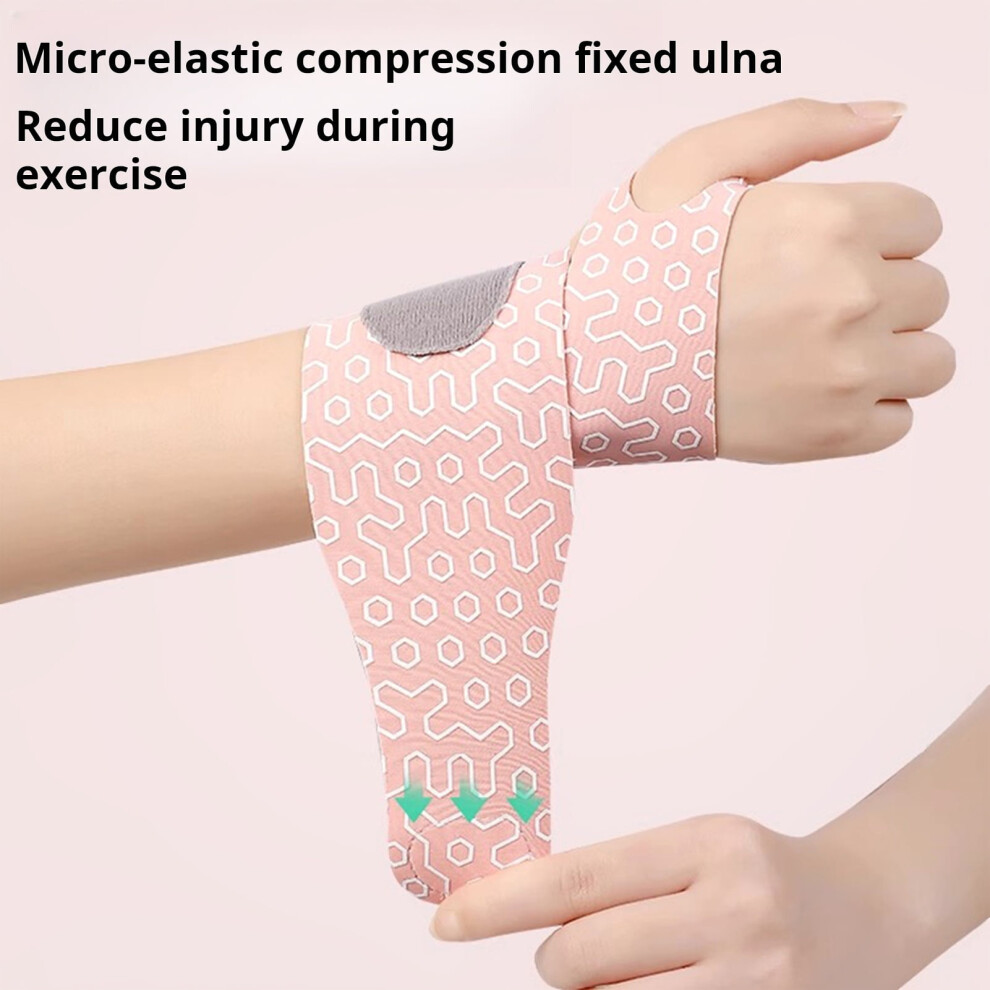 Ultra-Thin Sports Wristband for Carpal Tunnel, Arthritis & Tendonitis Relief â Compression Brace for Right/Left Hand, Compatible with Fitness