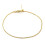Pulsera ajustable de acero inoxidable 304 con cuentas para mujer 1