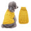 Pull pour chien doux et chaud, tenue d'hiver jaune XS 1