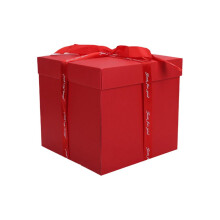 Coffret cadeau surprise à cinq couches Pekkaxy, à monter soi-même, avec compartiments cachés