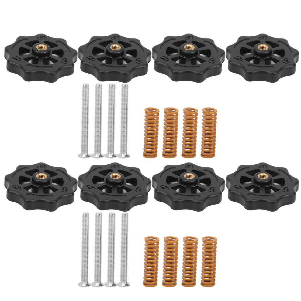 Diy3d Printer Upgrade Kit Featuring Adjustable Support And Stable Support For Easy To Fine Tune Bed Leveling With Rust Resistance Hardware And 9028731891866