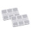 Διαφανείς πολυλειτουργικοί οργανωτές Case6Divider Spaces Απαραίτητο εργαλείο 1