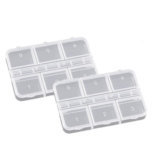 Διαφανείς πολυλειτουργικοί οργανωτές Case6Divider Spaces Απαραίτητο εργαλείο
