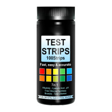 Strisce reattive per acquario per test accurati, kit per l'analisi dell'acqua dell'acquario per pesci d'acqua dolce, applicazione versatile,