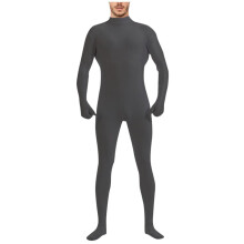 Zentai overál, teljes testű, könnyű láthatatlanná tevő poncsó, Halloween-éji kalandokhoz és bulikhoz