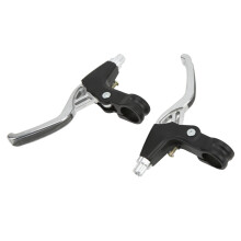 Durable For Use Bicycle Brake Handle Full Aluminum Alloy Folding Brake Levers For Road Mountain Bike Featuring Automatic Lever Position Restoration