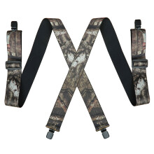 5cm Adjustable Wide Suspenders for Men Women with Quick Clip On Hooks and Elastic Straps for Formal Event Everyday Use
