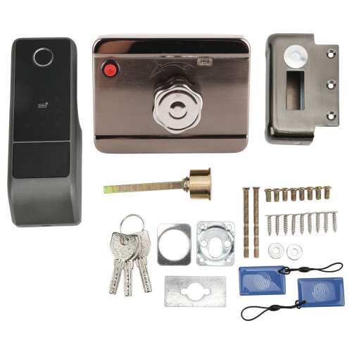 Smart Locks with Excellent Performance, Fingerprint Identification & Encryption Technology for Keyless Entry Door Security