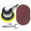 Precision Balanced Motor Air Random Orbital Sander Dual Action Pneumatic Tool With Low Vibration Hook&Loop Grinding Disc Adjustable Speed For Auto 1
