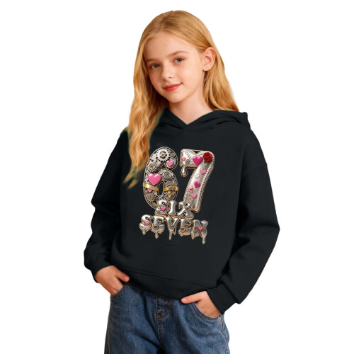 Boys Hooded Pullover Sweatshirt with Pocket Soft Fleece