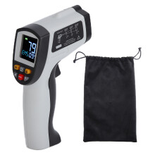 Portable Infrared Surface Thermometer Fast Drying Design Long Battery Life Auto Off Function Dual Mode Temperature Detection Tool For Cooking And