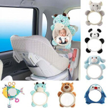 Baby Car Mirror, Car Seat Mirror, Monitor Infant Child in Rear Facing Car Seat, Baby Rearview Adjustable Safety Seat Mirror for Kids