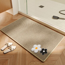 Tapis de salle de bain antidérapant 40 x 60 cm, imperméable, pour une protection optimale du sol et de la sécurité.