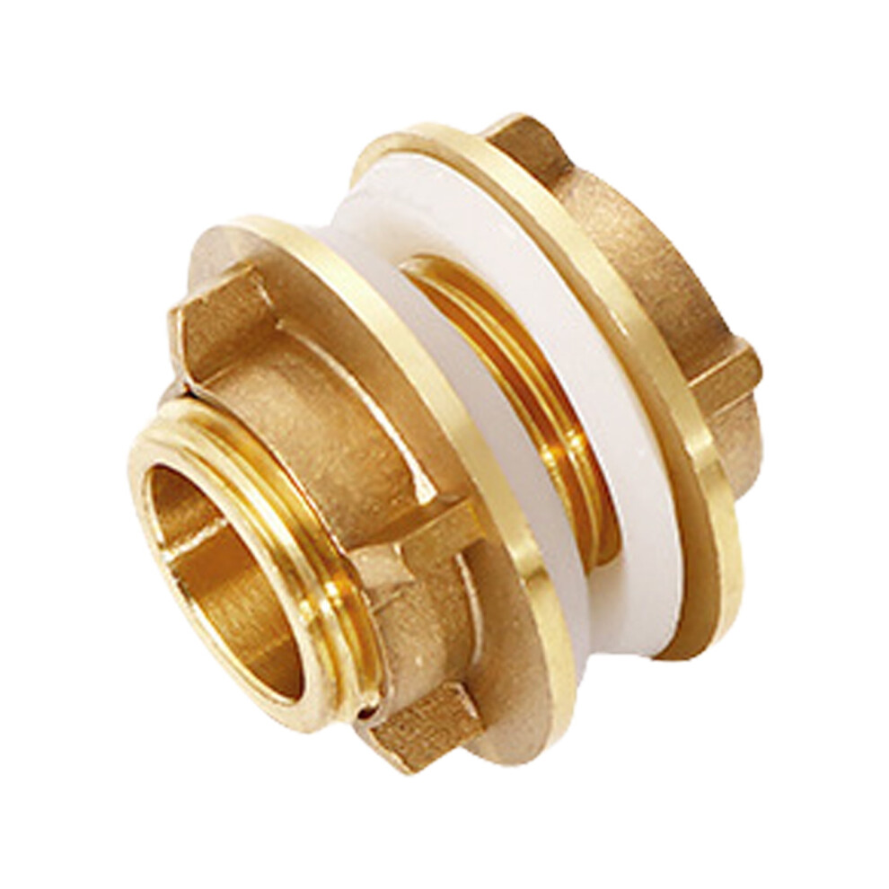 Reliabled Brass Bulkhead Connector Adapter For Efficient Water Systems Home Industrial Use Quick Repairs And Maintenance 9085618409859