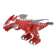 Robot Dinosaur Toy With Real Shape Design Featuring Simulation Sound And Cool Lighting Effects Alongside Mist Spray Fire Breathing And Walking