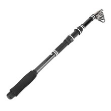 Portable Travel Spinning Rod With Durable Build, Telescopic Fishing Rod For Saltwater And Freshwater, Lightweight Extendable Rod With Even Internal