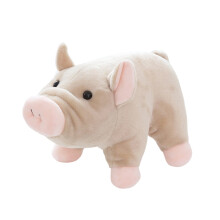 Peluche Cochon – Design réaliste de petit cochon, jouet doux et câlin pour garçons et adultes, cadeau mignon et amusant – Convient à tous les