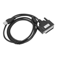 USB 2.0 auf RS232-Stecker DB9-Seriell-Adapterkabel, FTDI-Chipsatz, vergoldeter Stecker, Plug & Play, hohe Übertragungsgeschwindigkeit, dreifache