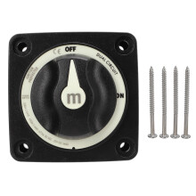 Luminous Label Battery Disconnect Switch, Isolation Cover Ignition Protected Heavy Duty Cutoff Switch With Tinned Copper Studs And Easy Installation