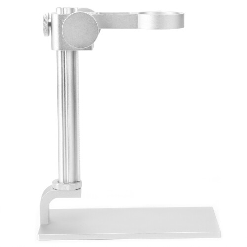 Height Adjustable Aluminum Alloy Stand Holder For USB Digital Microscope, Universal Desktop Support Bracket With Stable Base And Microscope Carrying