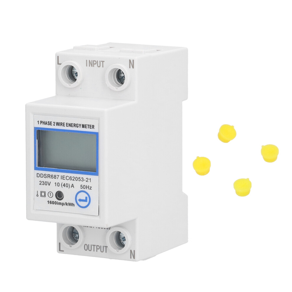Power Compensation Device Energy Meter Digital Processing Technology Lcd Display Accurate Measuring Electromagnetic Interference Resistance Low Power 9049227919864