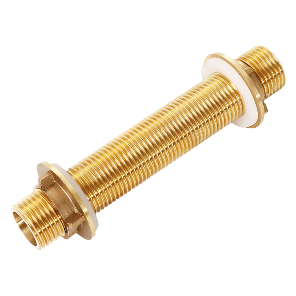 Reliabled Brass Bulkhead Connector Adapter For Efficient Water Systems Home Industrial Use Quick Repairs And Maintenance 9399596658346
