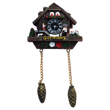 Xoxingysm Stickers Cuckoo Wall Clock Long Tone Alarm Clock Retro Clock Fridge Magnet, 1 Fridge Magnet
