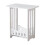 Mini Square Bedside Table – Space-Saving, Easy Assembly, Modern Nightstand for Bedrooms & Dorms, Compatible with Small Spaces 1