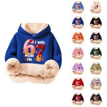 Multicolor Ice Print Kids Hoodie Sweatshirt For Everyday Play And Comfort