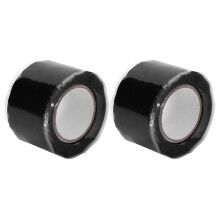 Cable Insulating Stretch Wrap Self-Fusing Silicone Tape Hose Repair Tape Leak Proof Rubber Hose Tape Emergency Pipeline Repair Waterproof Performance