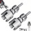 1/2inch 3/4inch Electric Drill PVC Pipe Threader PVC Thread Maker Tool Plastic Pipe Tap Die Pipe Threader Accessories 1