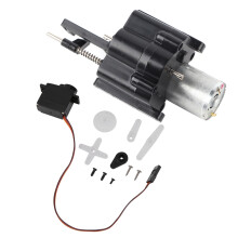 Caixa de engrenagens de metal para RC, peça de reposição perfeita, fácil de instalar e remover. Compatível com acessórios de atualização para