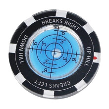 High Accurate Golfs Marker for Improved Putting Skills Round Spirit Levels for Enhancing Accuracy