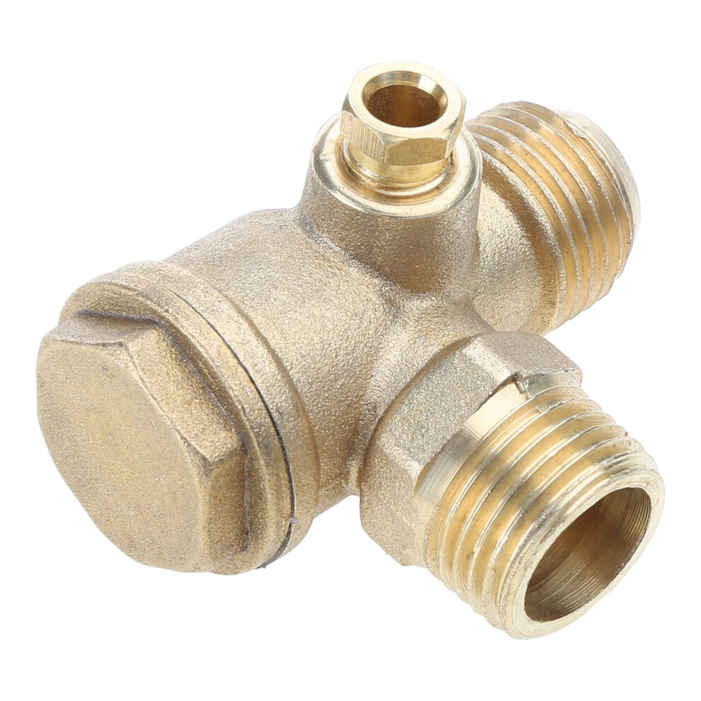 Air Compressor Check Valves 3Port Male Thread Check Valves Pipe Connection Tool Pneumatic Accessory Resistance 9085618408593