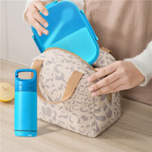 Ensemble boîte à lunch Bento et tasse – Étanche, compatible micro-ondes, kit repas tout-en-un pour le bureau et les activités de plein air