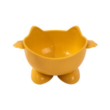 Cat Bowls Cats Food Bowl Large Capacity Pet Food Bowl Cute Drinking Bowl For Cats To Protects The Neck